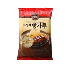 CJ백설 바삭한빵가루200g 백설 치킨 튀김가루 부침가루 빵가루, 암고나 1