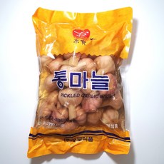 동보식품 통마늘 절임 4kg/ 마늘 식초 절임, 1봉, 4kg