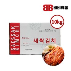 새싹김치 포기김치 10kg (중국산), 1박스