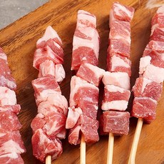 양꼬치 10꼬치x2팩, 2개, 250g