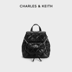 CHARLES KEITH 여성 가죽 대용량 핑크 백팩 태블릿 화장품 책 수납 20대 30대 회사원 배낭
