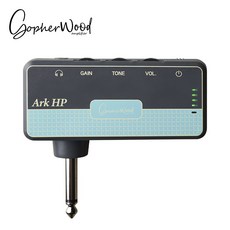 고퍼우드 ArkHP 일렉 기타 휴대용 헤드폰 미니 앰프, 1개