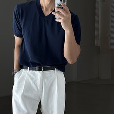 브이넥니트 TOP01