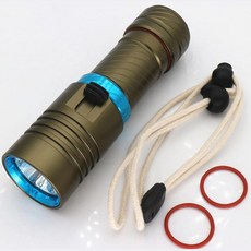 방수 수중랜턴 다이버 랜턴 4500LM 레저용후레쉬