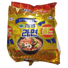 삼양라면 골드 120g, 4개