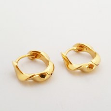 단블랙 콘스탄스 귀걸이 925실버