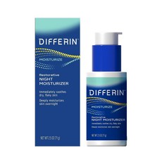 디페린 나이트 크림 Differin Night Cream with Hyaluronic Acid, 1개, 2.5oz