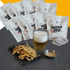 먹태의반란 25g 바베큐아저씨 5봉 10봉 마법소스가 포함된 캠핑 혼술 안주 주전부리, 먹태의반란 5봉+소스5개