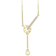 로마숫자순금펜던트