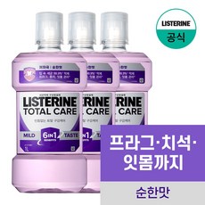 리스테린 토탈케어 마일드 구강청결제