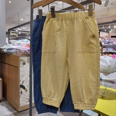 모이몰른 NC수원터미널/여름신상/얇은 두께의 폴리 우븐 9부 팬츠/데일리로 착용하기 좋아요~!*