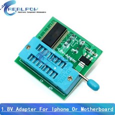 케이블 포함 프로그래머 어댑터 SOIC8 SOP8 클립 1.8V CH341A EEPROM 플래시 BIOS USB ZIF 어댑터, 06 1.8V Adapter, 6) 1.8V Adapter