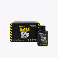 킬나잇 에너지샷 카페인 220mg 9개, 495ml