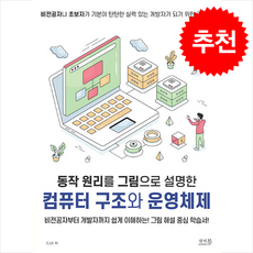 동작 원리를 그림으로 설명한 컴퓨터 구조와 운영체제 + 쁘띠수첩 증정, 앤써북, C.I.K