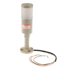 Zeyuan DC12V 알람 시그널 타워 램프 빨간색 노란색 녹색 깜박이는 LED 경고등