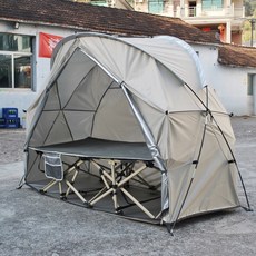 야전침대텐트 간이 솔캠 비박 텐트