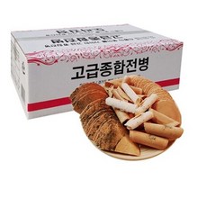 정다운식품 추억의 옛날과자 고급 종합 전병 1kg, 2개