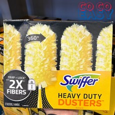 코스트코 SWIFFER 헤비듀티먼지 청소포 핸들포함 스위퍼더스트