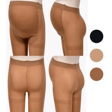 임산부용레 [2개묶음] 팬티스타킹 임산부용 레깅스 80데니아 1022ut 임부내복 EWBBA436