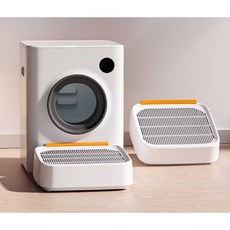  대형 고양이 자동화장실 강아지 변기 자동 배변통 