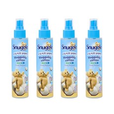 스너글 섬유 탈취제 허거블 코튼, 4개, 150ml