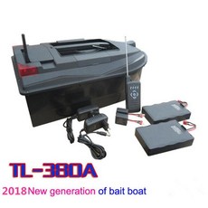가방 듀얼 바디 원격 제어 낚시 보트 TL 380A 3kg로드 5H, Black