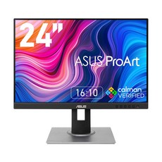 ASUS 모니터 24.1 인치 75Hz 디스플레이 IPS WUXGA HDMI 1.4 DisplayPort 1.2 미니 D-Sub15 핀 헤드폰 출력 ProArt PA248QV
