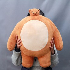 소두곰 신묘한 농담곰 미묘한 미니소 애착인형 50cm, 작은 곰 자리_50cm 곰 재고 발송 가능