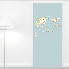 노아데코세계지도