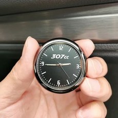 차량용 시계 자동차 악세사리 쿼츠 푸조 GTI GTLINE GT 301 306 307 307CC 308CC 3008 446316, For 307CC, 1개