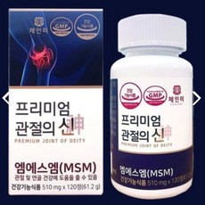 삼성에프앤비 관절의신 100 골드 MSM 식이유황 함유, 1개, 510ml