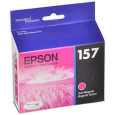 Epson UltraChrome K3 157 Inkjet Cartridge T157120 Photo Black, 본문참고, 옵션 8 Color = Vivid Magenta