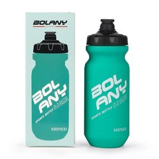 스포츠물병 BOLANY 스포츠 병 고무 페인트 플라스틱 자전거 물병 휴대용 짜기 마시는 야외 주전자 사이클링 용품 610ml, [03] Light Green, 1개