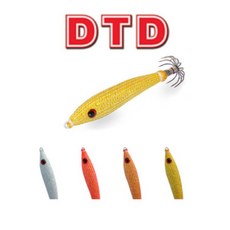 DTD 에기 가분 가번 소프트 플래쉬 한치 화살촉 호래기, 화이트, 27g