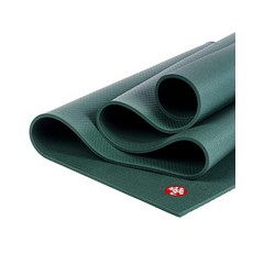 Manduka 6mm 프로 요가 매트 블랙 71인치(180cm) 쿠셔닝 미끄럼 방지, Black Sage, 1개