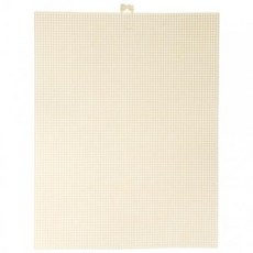 플라스틱원단(7카운트 Ivory) 26.5X34Cm/33900-23