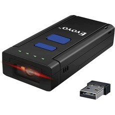 Eyoyo 휴대용 블루투스 바코드 스캐너 무선 POS iPad iPhone Android Phone에 호환되는 2877 CCD 미니 핸드헬드 CMOS UPC USB 리더 스토어