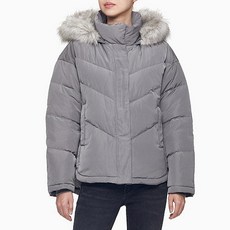 캘빈클라인 AK분당점 캘 빈클라인진 여성 푸퍼 숏 다운 자켓 J214706