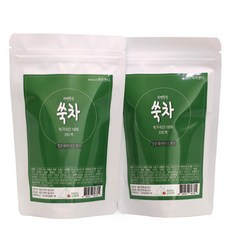 아이앤티 자연한잔 쑥차 1.2g 삼각 100티백 국내산100%, 50개입, 5개