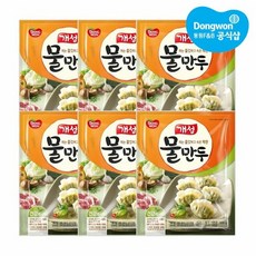 [KT알파쇼핑][동원] 개성 물만두 500g x6봉, 6봉