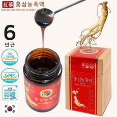 설명절 전통 인삼의 고장 금산 홍삼농축액 6년근 홍삼 240g 선물세트, 홍삼녹축액 240g (500 kcal)