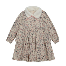 페리미츠로맨틱케이프핑크코트