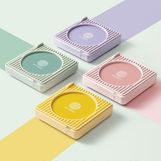 머그워머 온열 머그컵 보온 티워머 커피 전기 머그잔데우기, 1개, 그린