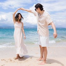 두근비치 신혼여행 커플룩 바캉스 원피스 휴양지 커플룩 허니문 커플룩 여성휴양지룩원피스 휴양지 커플 바캉스룩 커플 휴가룩 허니문 원피스 여성 휴양지룩 호캉스 원피스 여름 휴가룩
