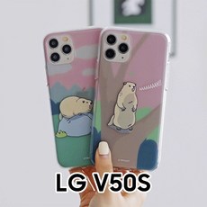 W/E60004170+럭키주니 마멋LGV50SV500투명젤리케이스:투명젤리케이스 GPBAYF 감사합니다