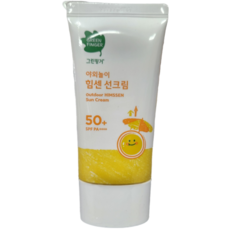 그린핑거 아동용 야외놀이 힘센 선크림 SPF50+ PA++++