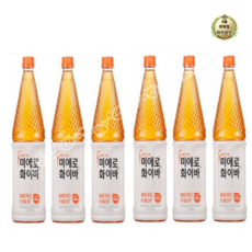 현대미에로화이바 1200ml (12병) 본병6+증정6병 무료, 12개