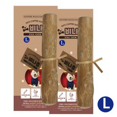 비나츄 L 2P 강아지 장난감 이갈이 커피우드스틱 30kg이하