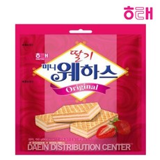 해태제과 딸기 미니 웨하스, 150g, 1개