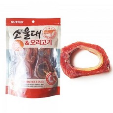 영양만점 간식 소울대 오리고기 140g 애견육포 육포, 1개 - 오리울대